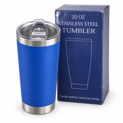 88 Blue 20 oz Stainless Steel Tumblers