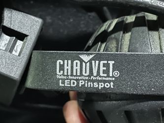 2 X Chauvet Pinspot