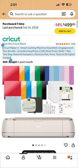 Cricut Maker 4 new in box