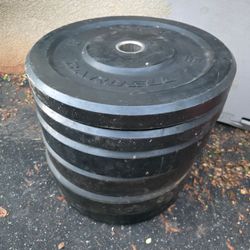 230lb Olympic bumper plates set