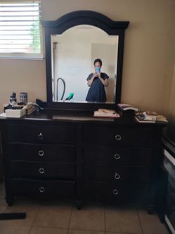 Deep Chocolate Brown Dresser