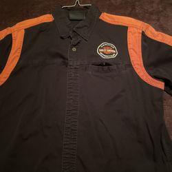 Harley Davidson Button Up Shirt
