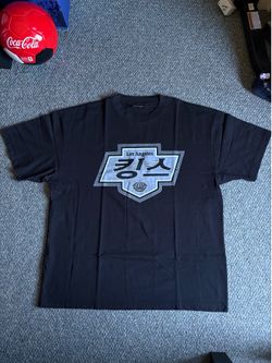 The Hundreds X LA Kings Korean logo t-shirt
