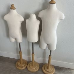 Child Dress Forms- 1 Yr, 4/5 Yr, 7/8 Yr