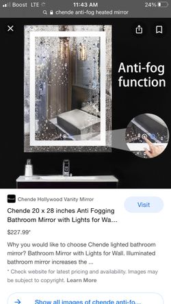Bathroom Anti-Fog Mirror