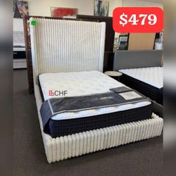 Contemporary Queen Size Bed Frame - September Sale !