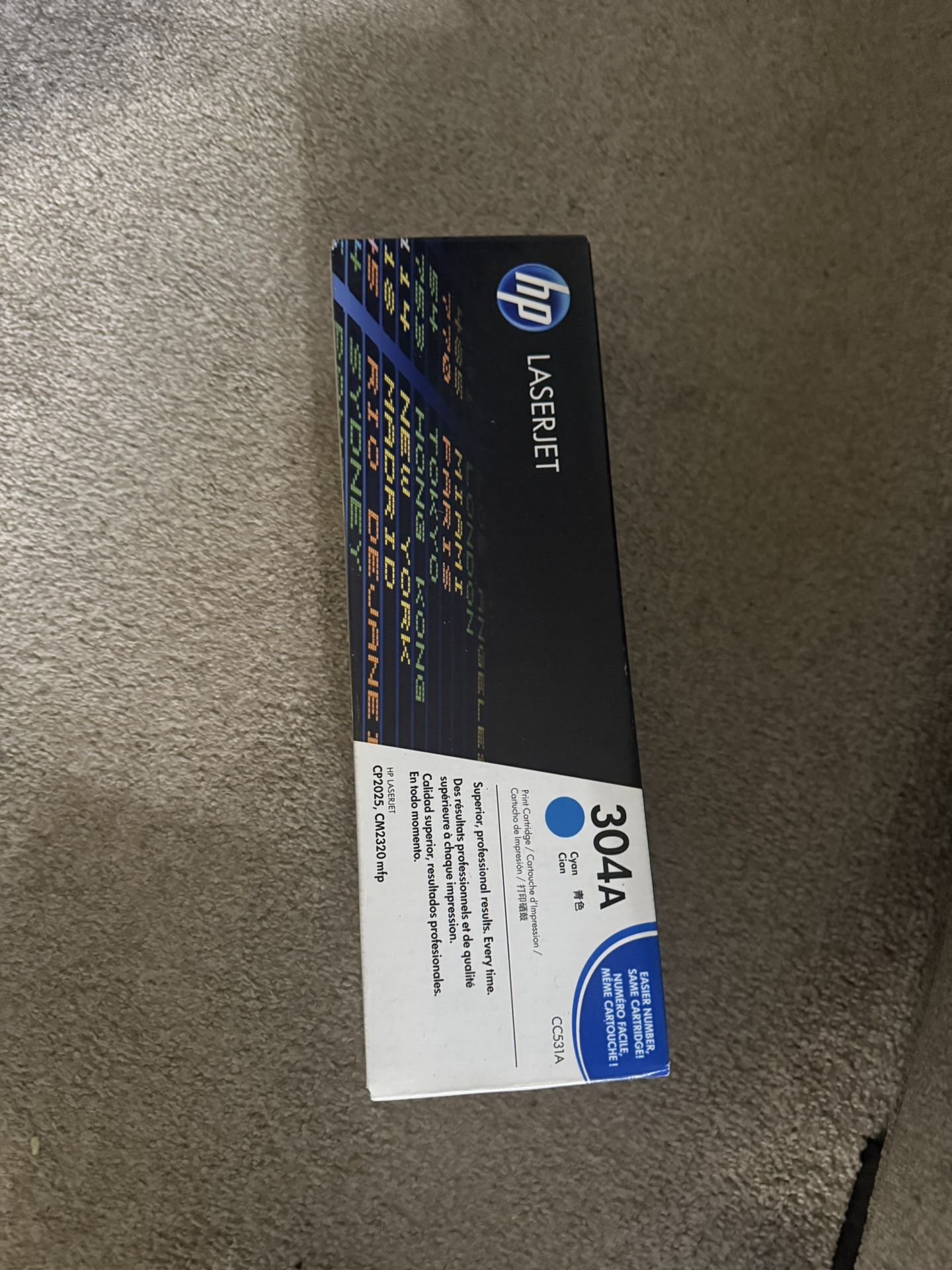 HP LaserJet 304A Toner (Cyan)