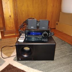 Bose Speakers and Onkyo Receiver