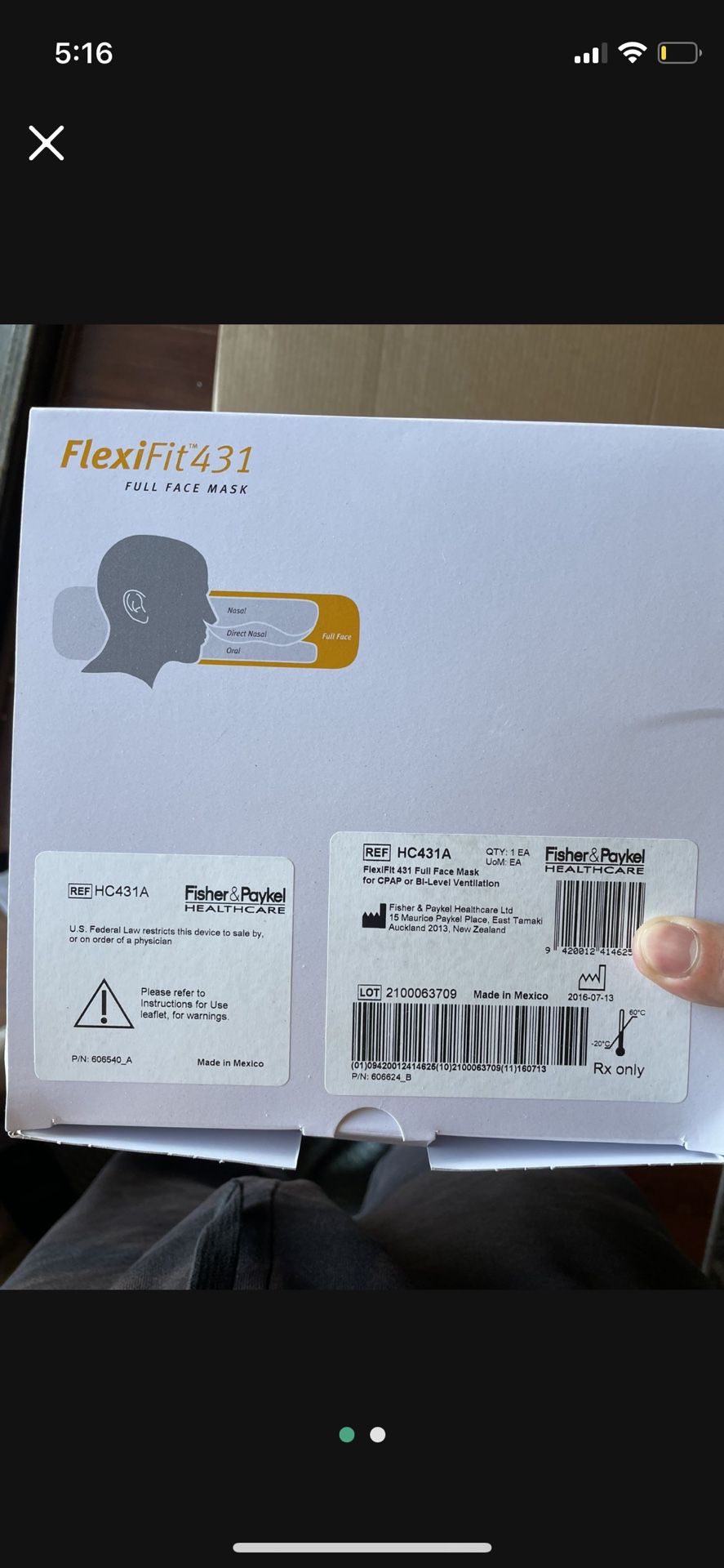 FlexiFit 431 Full Face Mask