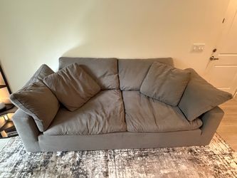 Nixon Light Gray Fabric Sofa