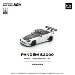 Pop Race 1:64 Pandem Honda S2000 Soft Top PR640389