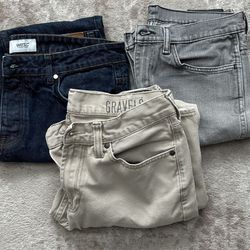 Mens Jeans All 3 For $50