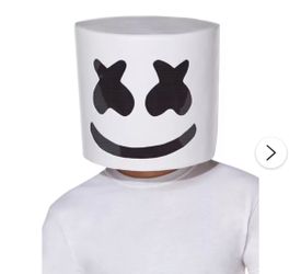 Kids Mesh Marshmello Half Mask