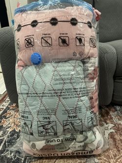 Mainstays White Floral 8-Piece Bed in a Bag Comforter Set with Sheets, TwinTwin XL