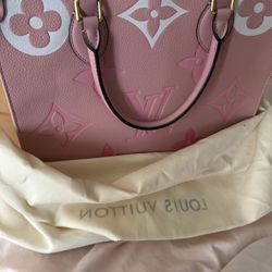 Brand New Pink Louis Vuitton Neverfull MM bag #luxurybag