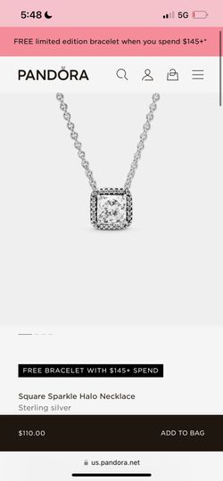 Pandora necklace $80