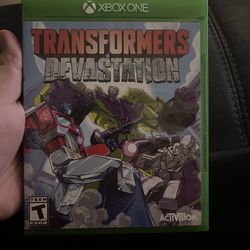 Transformers devastation  Xbox one
