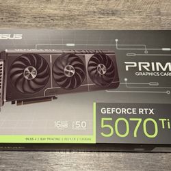 ASUS PRIME GeForce RTX 5070 Ti 16GB