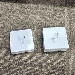 TWO AIRPOD BOXES ( BOXES ONLY)