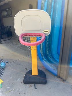 Free Little Tikes Basketball Hoop