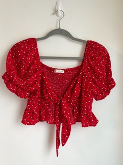 Floral Crop Top