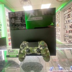 Playstation 4 1TB With Controller and hookups 