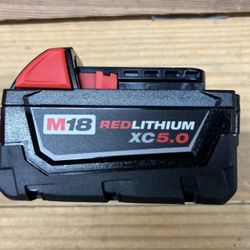 Milwaukee M18 5.0 Battery 48-11-1850