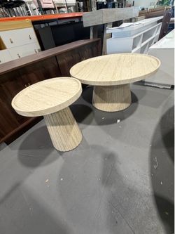 ( Small damage) Nesting Coffee Table Set of 2