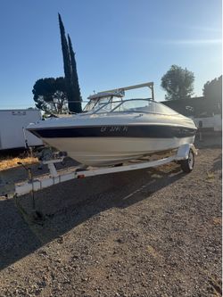 Bayliner boat and trailer