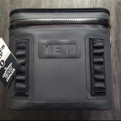 New YETI Hopper Flip 8 Portable Soft Cooler Black Pre Dawn Model YHOPF8