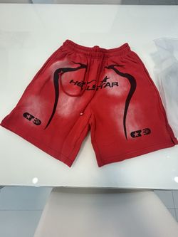 Hellstar Studios Red Mesh Shorts Size L (Brand New / Rare)