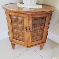 Vintage storage table