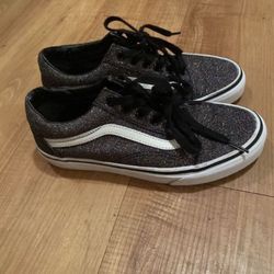 Sparkly Galaxy Vans (size 7 Womens) 40$