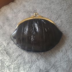 Black Vintage Coin Purse
