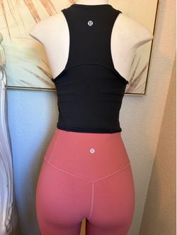 Lululemon top/bra size 2 (black)