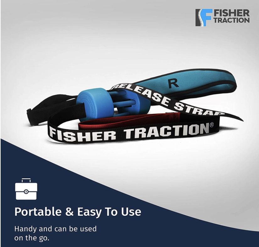 Fisher Traction Neck Traction Device for Neck. PORTABLE NECK TRACTION