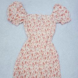 ✅️ Floral Dress On/ Off Shoulder • Size S• Great Condition• $12firm
