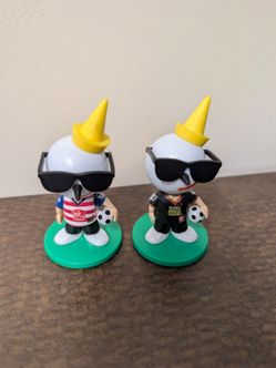 Jack in the box mini bobbleheads trades