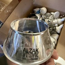 6” Alzak Trim Rings And LED Bulbs