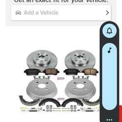 Disc And Drum Brakes For Chevy Astrovan Or Blazer1999