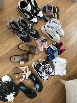 Bundle of 12 NEW Shoes (Nike, Puma, CK, Lucky) – Fast Sale