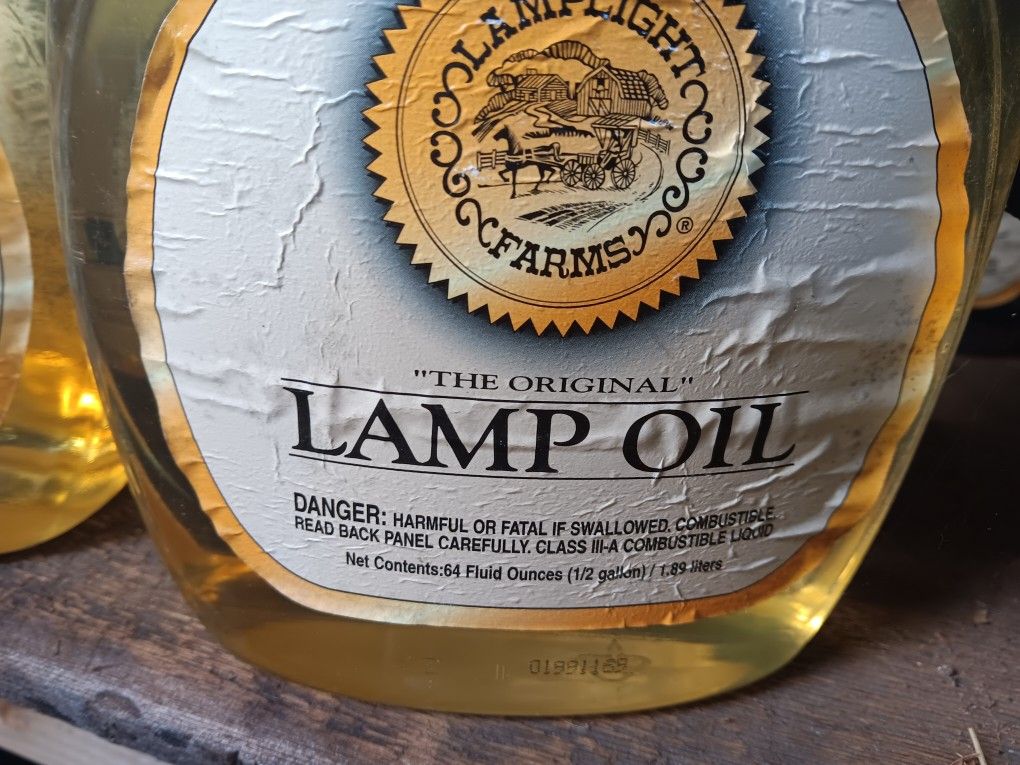 Lamp Oil, Stores sell this as much as $15 a bottle