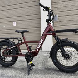 AMZ Wildlife 1200w Peak 62 Miles Range Cargo Electric Bike 
