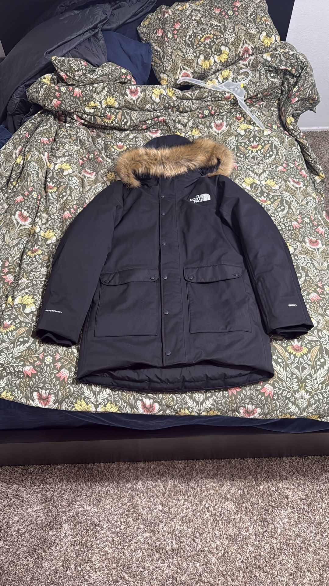 NWT THE NORTH FACE Men's New FUTURELIGHT Defdown Parka Black,