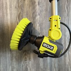 Ryobi One+ 18v Power Tools (Power Scrubber, Jigsaw, Compact Workshop Blower, & Battery/Charger)