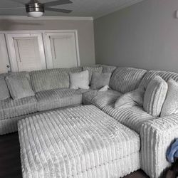 U SHAPED Corduroy SECTIONAL 🩶🩶✅✅