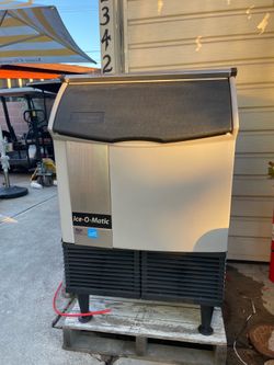 Ice o matic works perfect. I’ll plug it in and show you and in use for now.