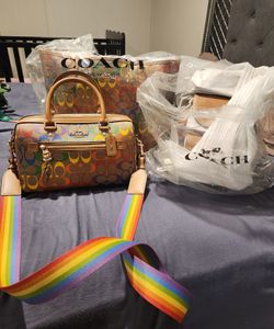 Pride Coach Purse Set