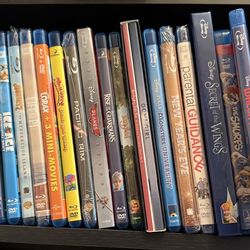 DVD’s and Blu-ray’s $1 each or all for $40