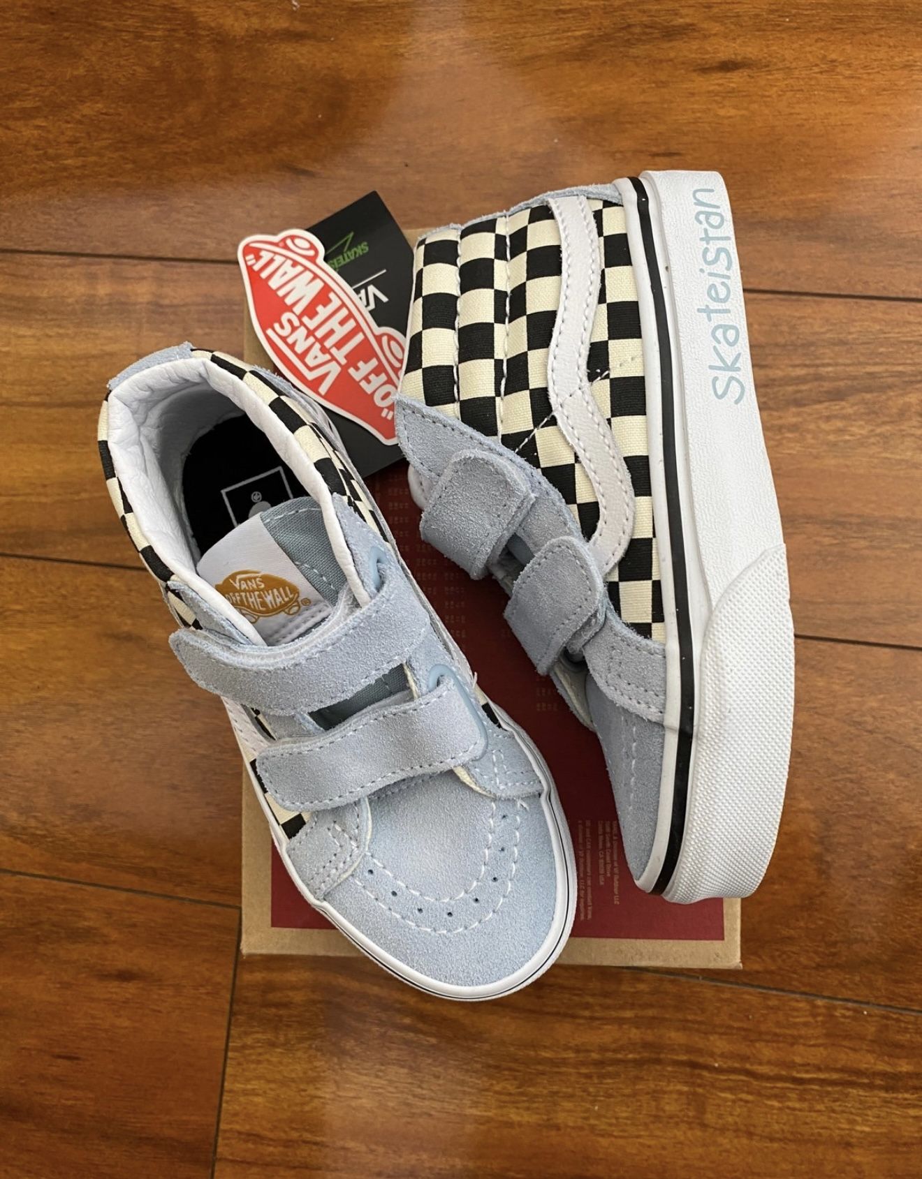 New Boys Girls Vans Sz 11.5 Shoes Sk8-mid